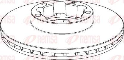 Kawe NCA1148.20 - Disque de frein cwaw.fr