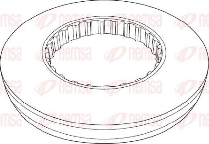 Kawe NCA1177.10 - Disque de frein cwaw.fr