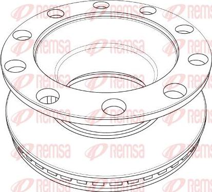 Kawe NCA1209.20 - Disque de frein cwaw.fr