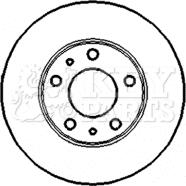 Key Parts KBD4414 - Disque de frein cwaw.fr