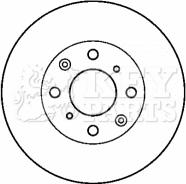 Key Parts KBD4423 - Disque de frein cwaw.fr