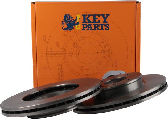 Key Parts KBD4579 - Disque de frein cwaw.fr