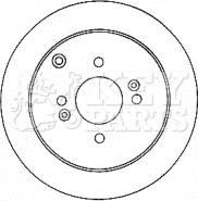 Key Parts KBD4578 - Disque de frein cwaw.fr