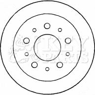 Key Parts KBD4609 - Disque de frein cwaw.fr