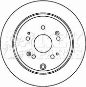 Key Parts KBD4610 - Disque de frein cwaw.fr