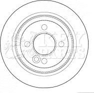 Key Parts KBD4627 - Disque de frein cwaw.fr