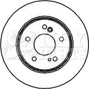 Key Parts KBD4094 - Disque de frein cwaw.fr