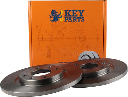 Key Parts KBD4078 - Disque de frein cwaw.fr