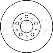 Key Parts KBD4179 - Disque de frein cwaw.fr