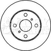 Key Parts KBD4173 - Disque de frein cwaw.fr