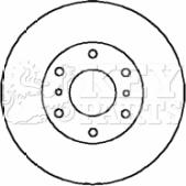 Key Parts KBD4357 - Disque de frein cwaw.fr