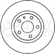 Key Parts KBD4307 - Disque de frein cwaw.fr