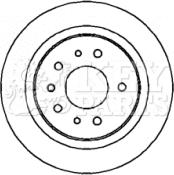 Key Parts KBD4319 - Disque de frein cwaw.fr