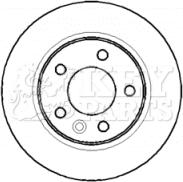 Key Parts KBD4387 - Disque de frein cwaw.fr