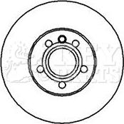 Key Parts KBD4250 - Disque de frein cwaw.fr