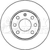 Key Parts KBD4258 - Disque de frein cwaw.fr