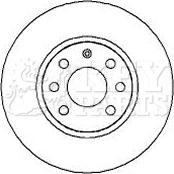 Key Parts KBD4253 - Disque de frein cwaw.fr