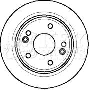 Key Parts KBD4271 - Disque de frein cwaw.fr