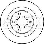 Key Parts KBD4799 - Disque de frein cwaw.fr