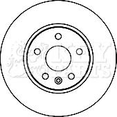 Key Parts KBD4796 - Disque de frein cwaw.fr