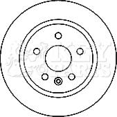 Key Parts KBD4798 - Disque de frein cwaw.fr