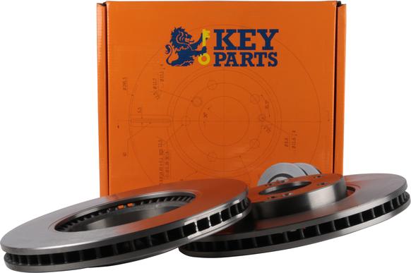 Key Parts KBD4702 - Disque de frein cwaw.fr