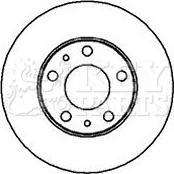 Key Parts KBD5094 - Disque de frein cwaw.fr