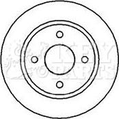 Key Parts KBD5013 - Disque de frein cwaw.fr