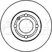 Key Parts KBD5109 - Disque de frein cwaw.fr