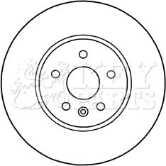 Key Parts KBD5314 - Disque de frein cwaw.fr