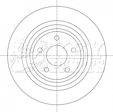 Key Parts KBD5385 - Disque de frein cwaw.fr