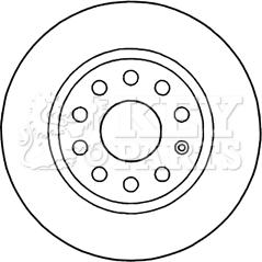 Key Parts KBD5200 - Disque de frein cwaw.fr