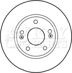 Key Parts KBD5270 - Disque de frein cwaw.fr