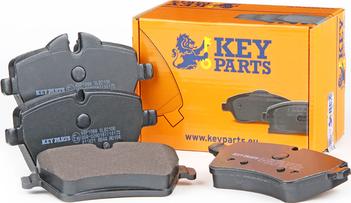 Key Parts KBP1988 - Kit de plaquettes de frein, frein à disque cwaw.fr