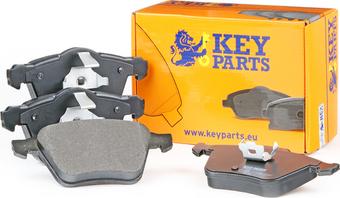 Key Parts KBP1928 - Kit de plaquettes de frein, frein à disque cwaw.fr