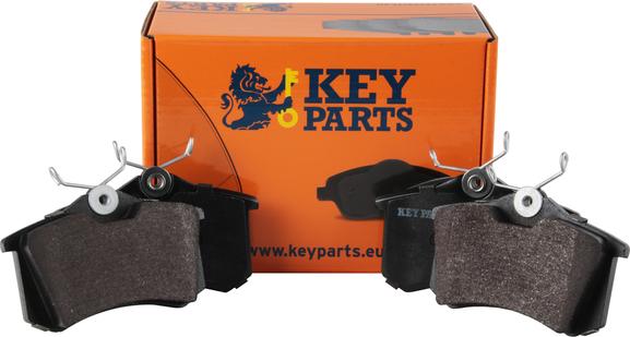 Key Parts KBP1512 - Kit de plaquettes de frein, frein à disque cwaw.fr