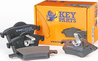 Key Parts KBP1697 - Kit de plaquettes de frein, frein à disque cwaw.fr