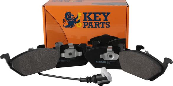 Key Parts KBP1617 - Kit de plaquettes de frein, frein à disque cwaw.fr