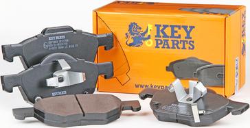 Key Parts KBP1883 - Kit de plaquettes de frein, frein à disque cwaw.fr