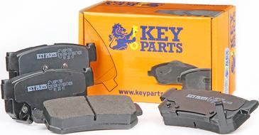 Key Parts KBP1790 - Kit de plaquettes de frein, frein à disque cwaw.fr