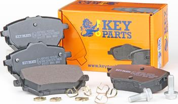 Key Parts KBP2452 - Kit de plaquettes de frein, frein à disque cwaw.fr