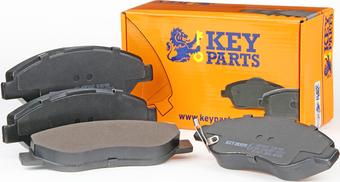 Key Parts KBP2042 - Kit de plaquettes de frein, frein à disque cwaw.fr