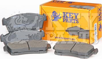 Key Parts KBP2009 - Kit de plaquettes de frein, frein à disque cwaw.fr