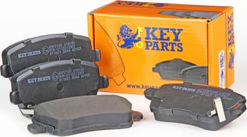 Key Parts KBP2166 - Kit de plaquettes de frein, frein à disque cwaw.fr