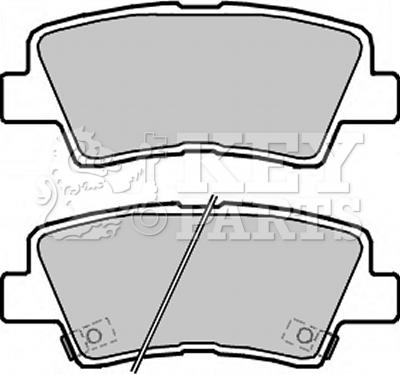 BENDIX 510795 - Kit de plaquettes de frein, frein à disque cwaw.fr