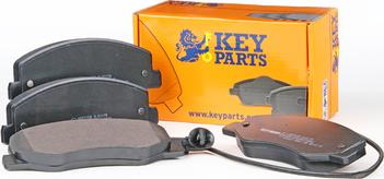 Key Parts KBP2268 - Kit de plaquettes de frein, frein à disque cwaw.fr