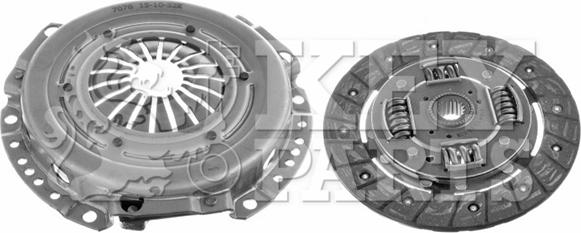 Key Parts KC2107 - Kit d'embrayage cwaw.fr