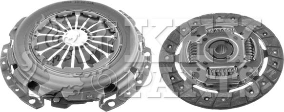 Key Parts KC2128 - Kit d'embrayage cwaw.fr