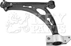 Key Parts KCA6607 - Bras de liaison, suspension de roue cwaw.fr