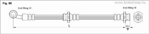 KK95KFT FT4690 - Flexible de frein cwaw.fr